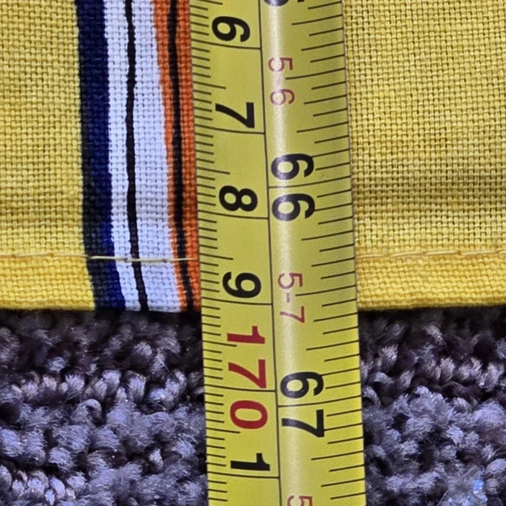Vintage Vera Neumann Tablecloth Bright‎ Yellow Rectangle Eternal Summer Bliss